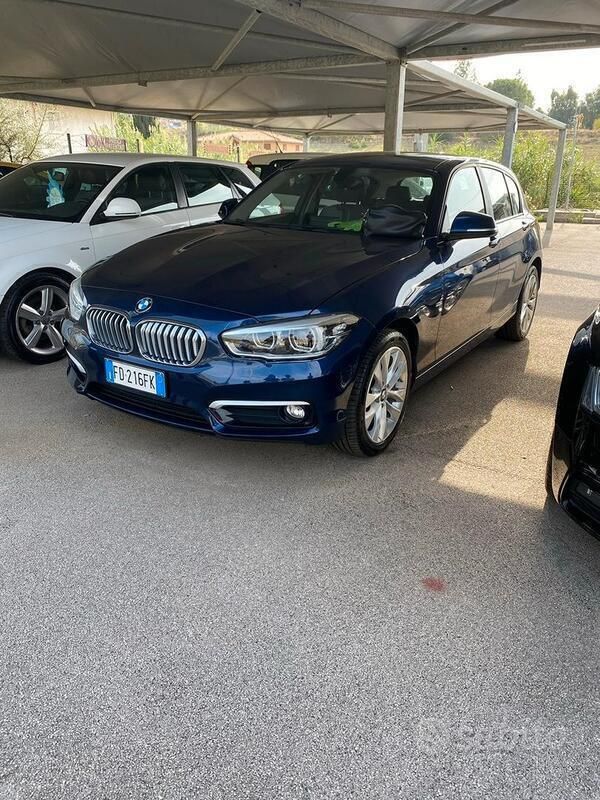 Usata BMW 116 116 CV (85 kW) 2016 Blu Utilitaria