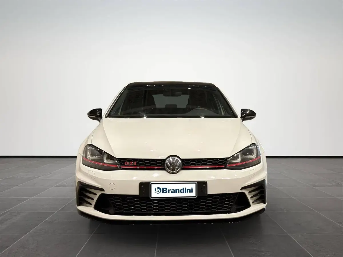 Usata VW Golf VII GTI Clubsport 265 CV (194 kW) 2017 Bianco Berlina