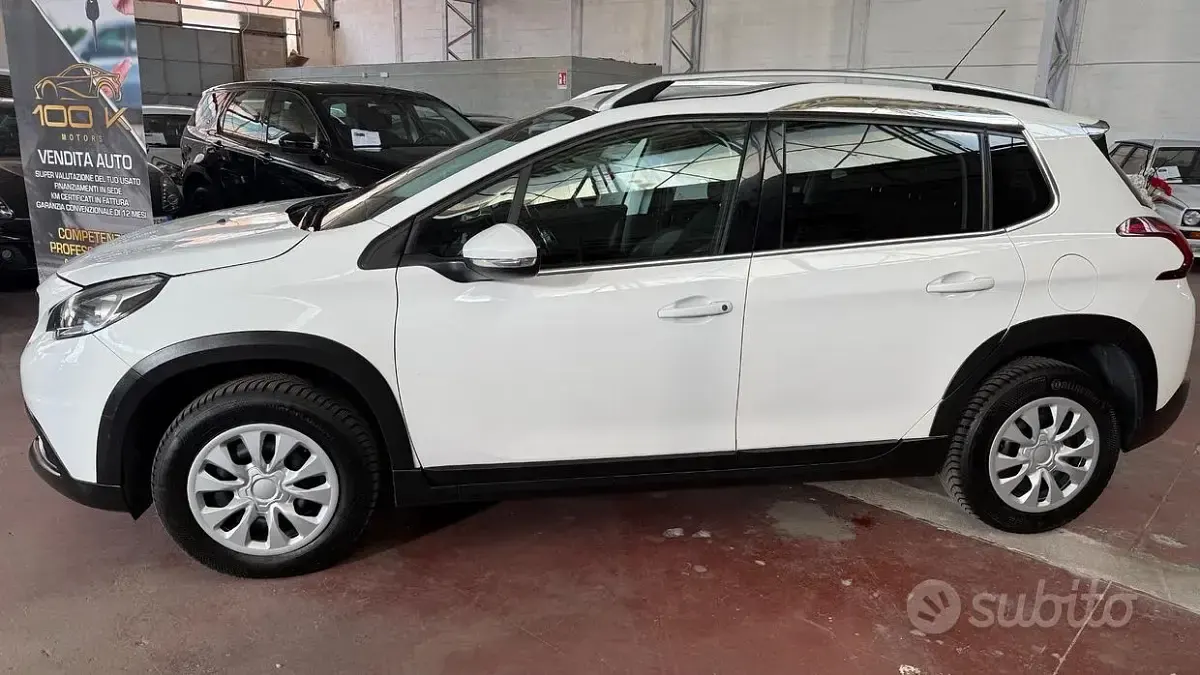 Begagnad Peugeot 2008 Allure 110 HK (80 kW) 2016 Vit SUV