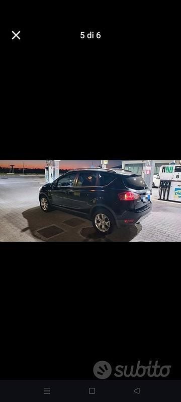 Usado Ford Kuga 136 CV (100 kW) 2010 Negro SUV