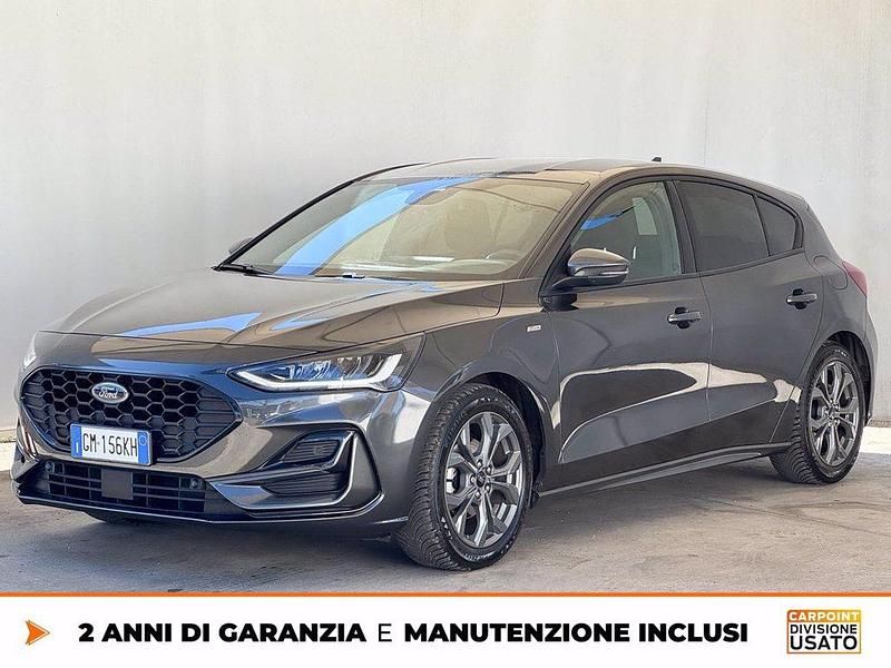 Usata Ford Focus ST-Line X 125 CV (91 kW) 2022 Grigio Berlina
