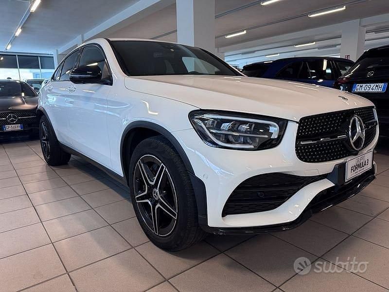 Usata Mercedes GLC220 Premium Plus 194 CV (142 kW) 2022 Bianco Coupé