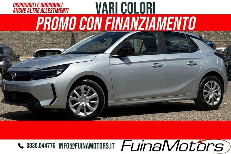 Nuova Opel Corsa Edition 101 CV (74 kW) 2025 Grigio scuro Berlina