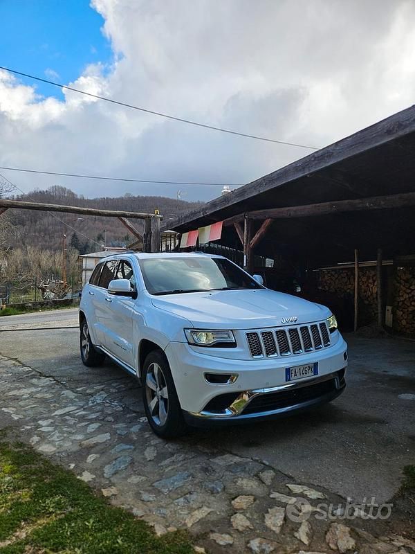 Usata Jeep Grand Cherokee 243 CV (178 kW) 2015 Bianco SUV