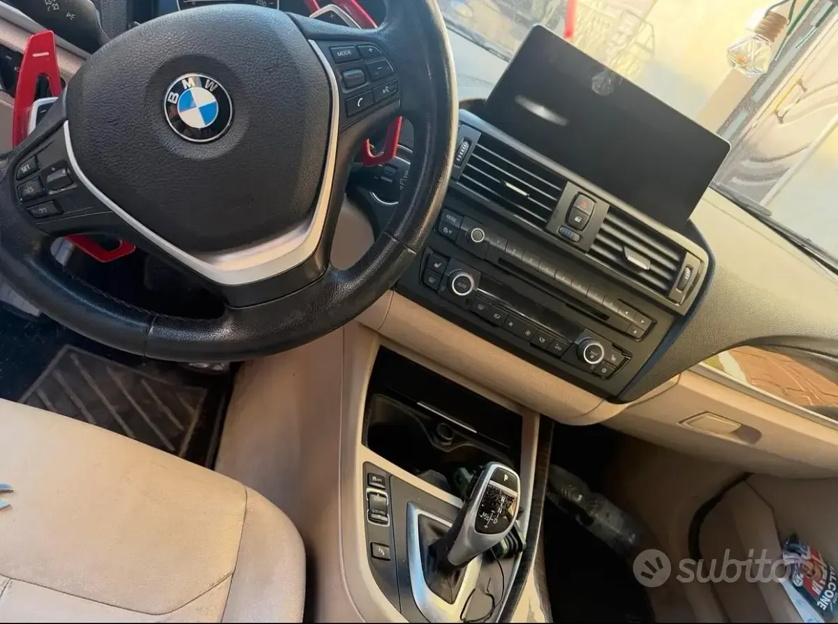 Usata BMW 120 184 CV (135 kW) 2014 Blu Utilitaria
