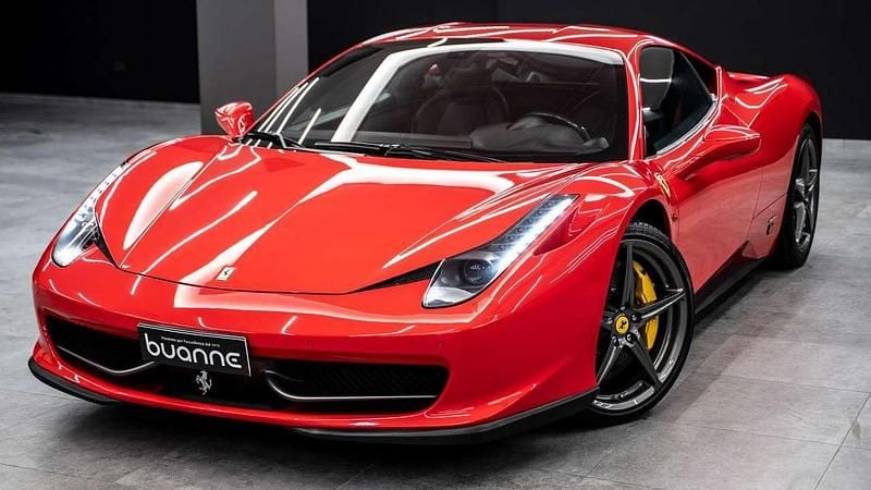 Rosso corsa Usata 2011 Ferrari 458 Coupé | 229.999 € (Ottimo prezzo) - Immagine 1/4