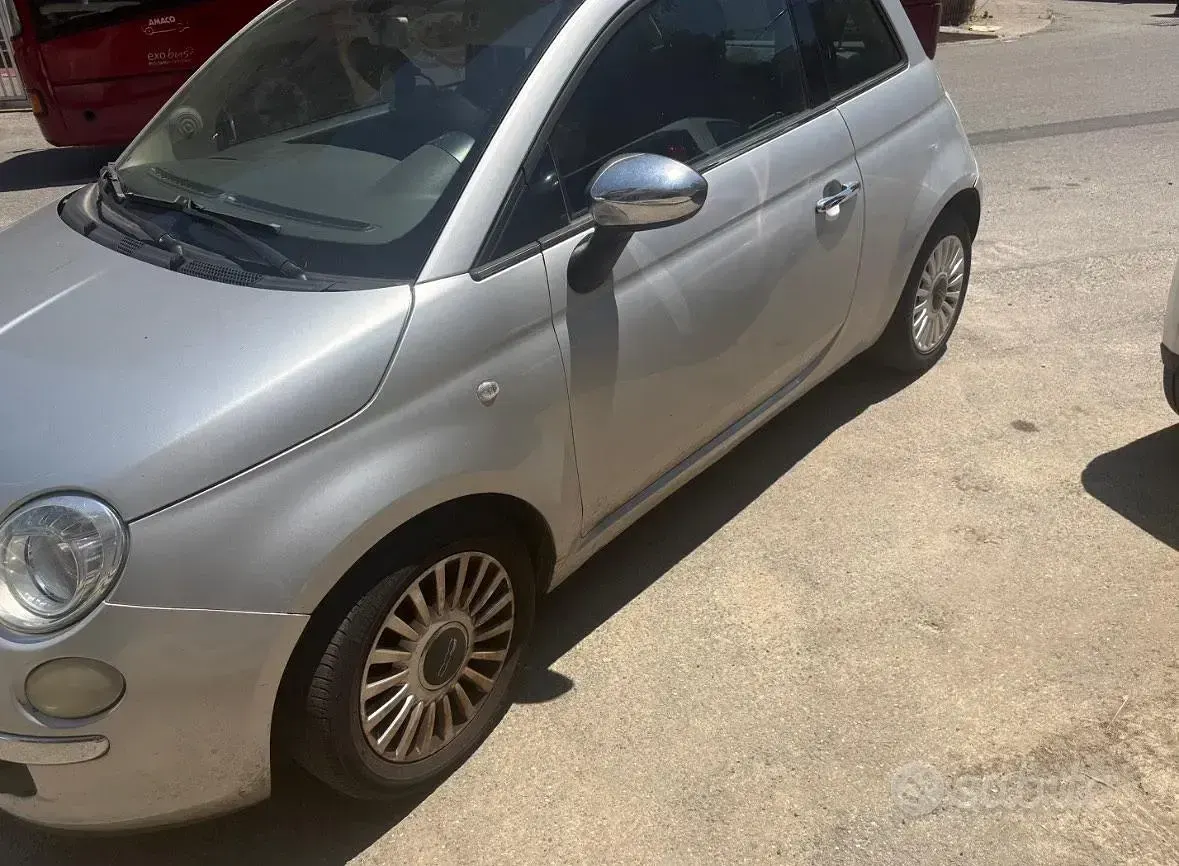 Usata Fiat 500 75 CV (55 kW) 2008 Grigio Berlina