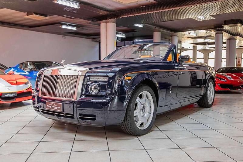 Usata Rolls Royce Phantom 460 CV (338 kW) 2008 Midnight blue Cabrio