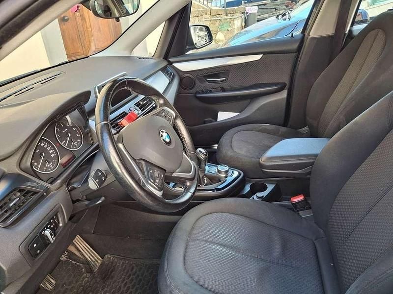Usata BMW 216 Active Tourer 116 CV (85 kW) 2016 Blu/azzurro Monovolume