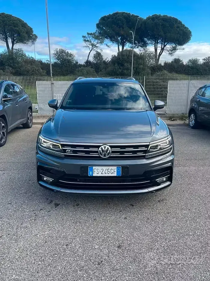 Usata VW Tiguan Style 150 CV (110 kW) 2018 Grigio SUV