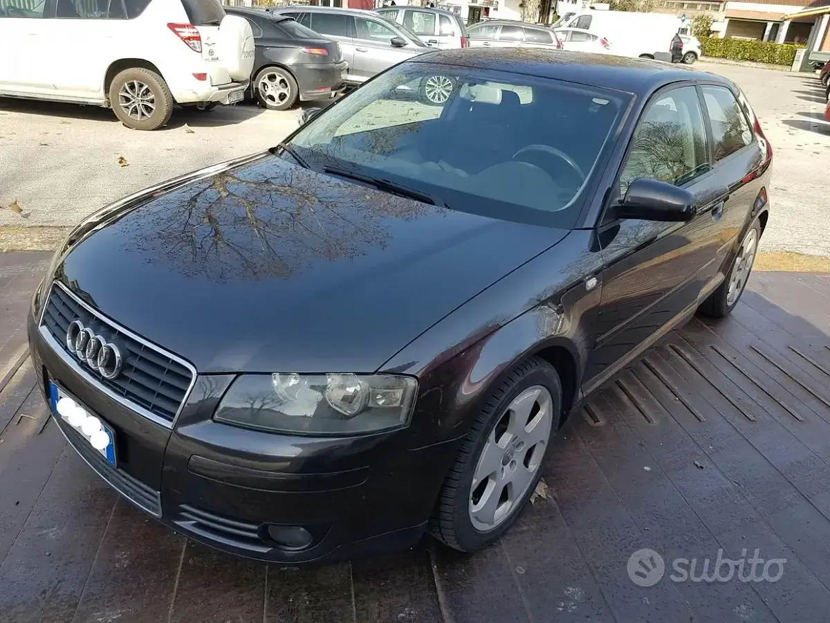 Usata Audi A3 2005 Nero Utilitaria