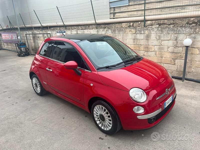 Usata Fiat 500 69 CV (50 kW) 2011 Rosso Utilitaria