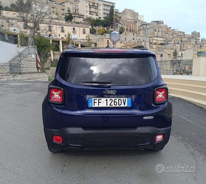 Usata Jeep Renegade Longitude 120 CV (88 kW) 2016 Blu SUV