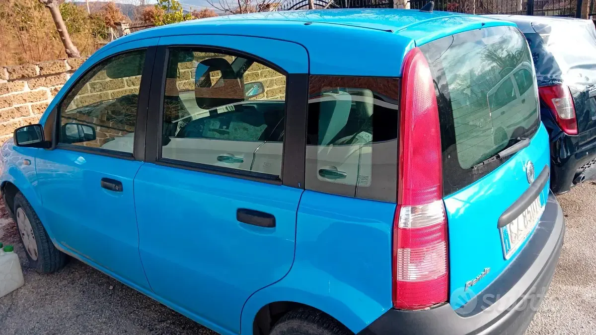 Usata Fiat Panda 54 CV (39 kW) 2008 Blu Utilitaria