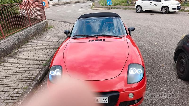 Usata Fiat Barchetta 131 CV (96 kW) 1998 Rosso Cabrio