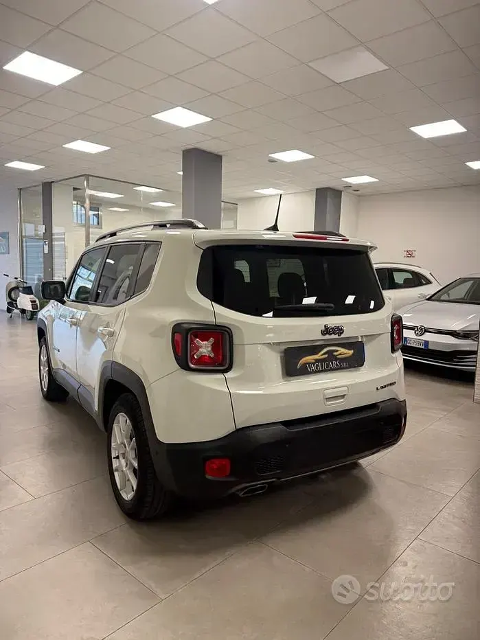 Usata Jeep Renegade Limited 120 CV (88 kW) 2019 Bianco SUV