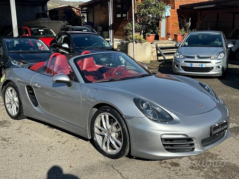 Usata Porsche Boxster 265 CV (194 kW) 2012 Grigio Cabrio