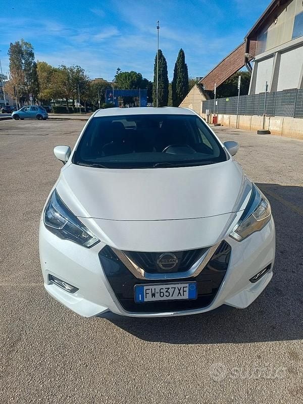 Usata Nissan Micra 2019 Bianco Utilitaria