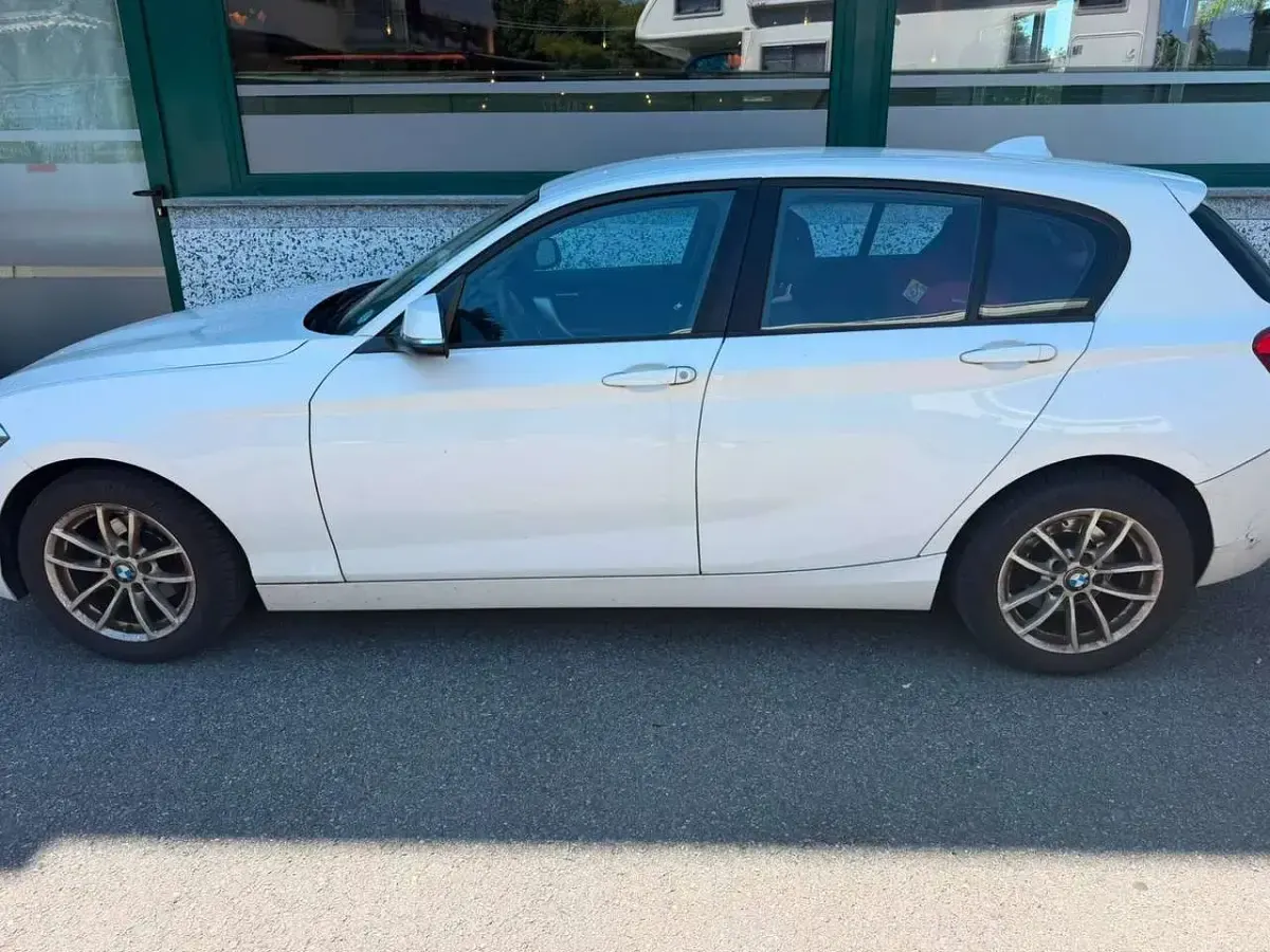 Usata BMW 116 116 CV (85 kW) 2015 Bianco Utilitaria