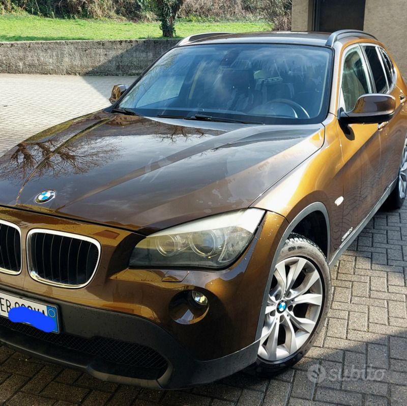 Usata BMW X1 Efficient Dynamics 177 CV (130 kW) 2010 Marrone SUV