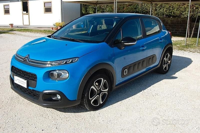 Usata Citroën C3 Shine 101 CV (74 kW) 2019 Blu Utilitaria