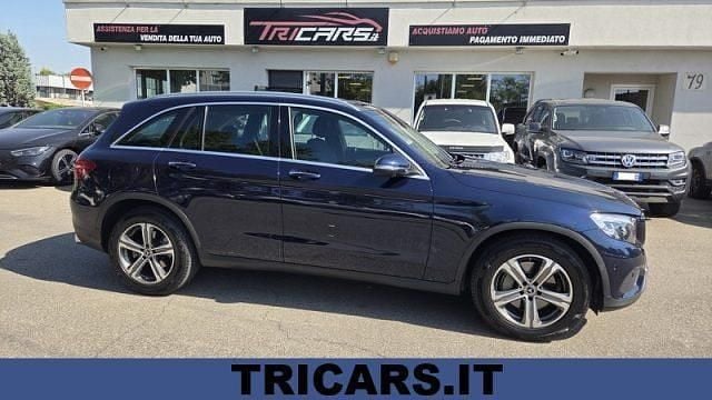 Usata Mercedes GLC250 211 CV (155 kW) 2017 Blu SUV