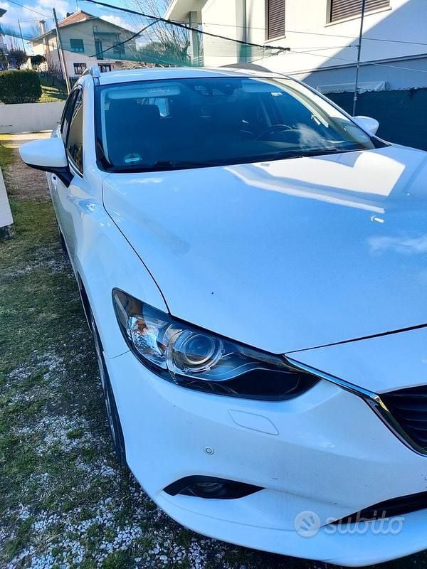 Usata Mazda 6 Active 175 CV (128 kW) 2014 Bianco Station wagon