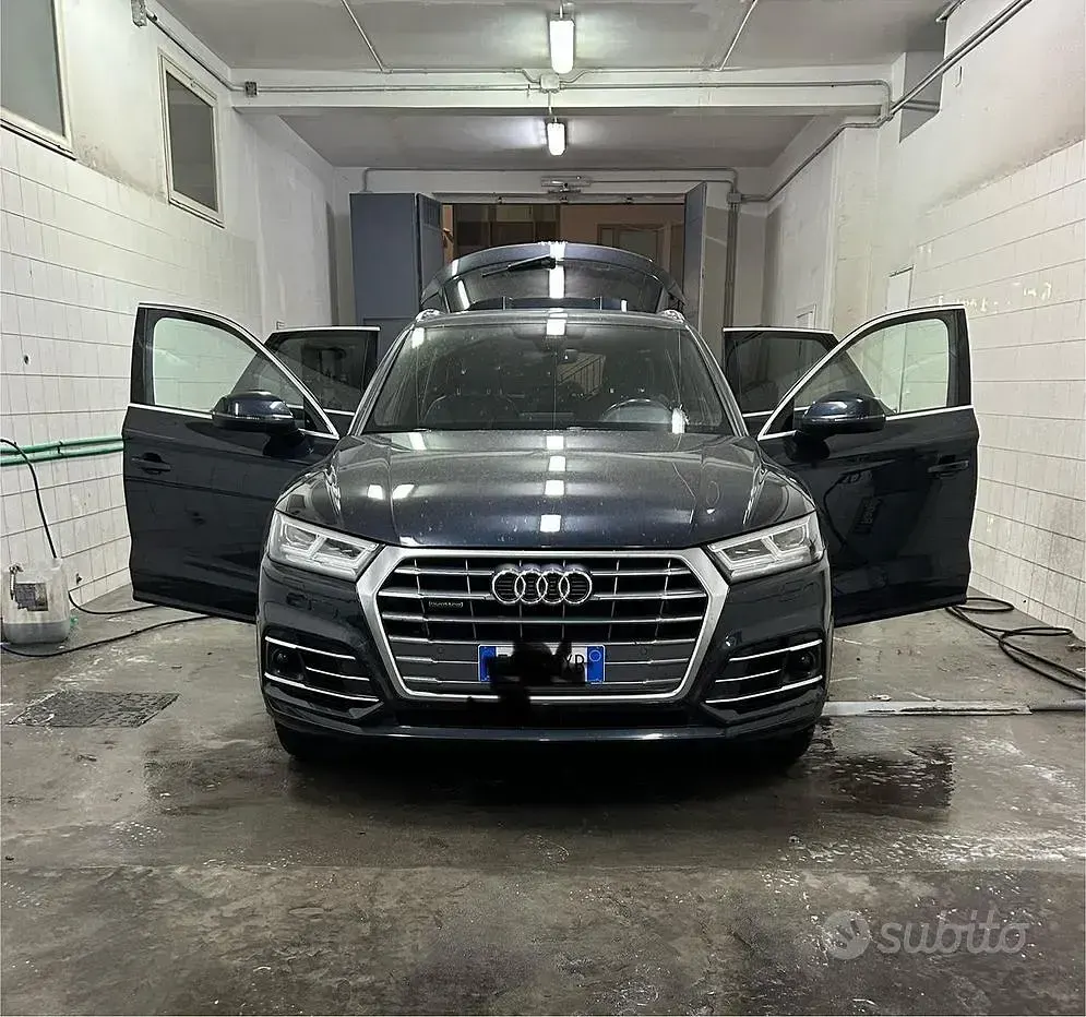Usata Audi Q5 S-line plus 190 CV (139 kW) 2019 Bluazzurro SUV