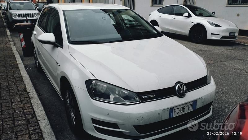 Usata VW Golf VII 2017 Bianco Berlina