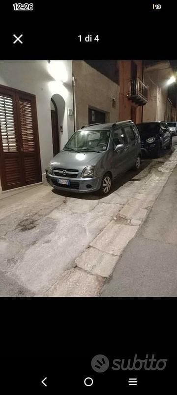 Usata Opel Agila 86 CV (63 kW) 2008 Grigio Utilitaria