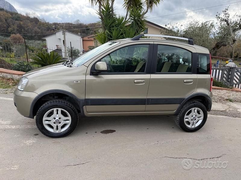 Usata Fiat Panda 4x4 74 CV (54 kW) 2011 Marrone Utilitaria