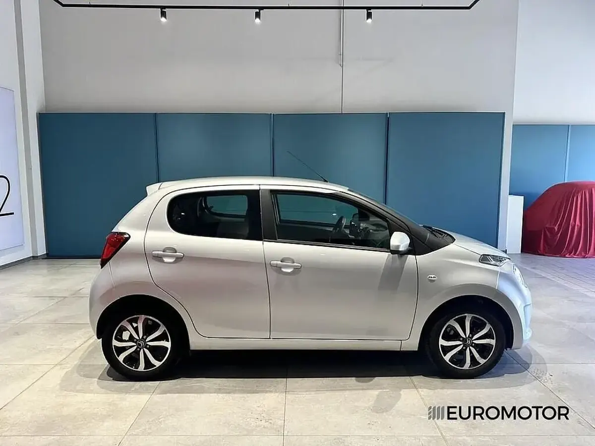 Second-hand Citroën C1 Feel 72 CP (52 kW) 2021 Argintiu Hatchback