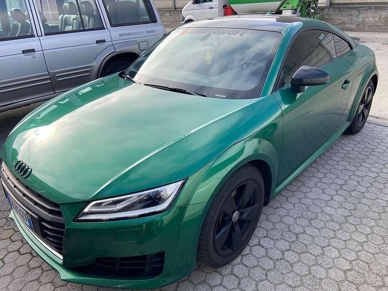 Second-hand Audi TT S-Line 179 CP (131 kW) 2017 Verde Coupe