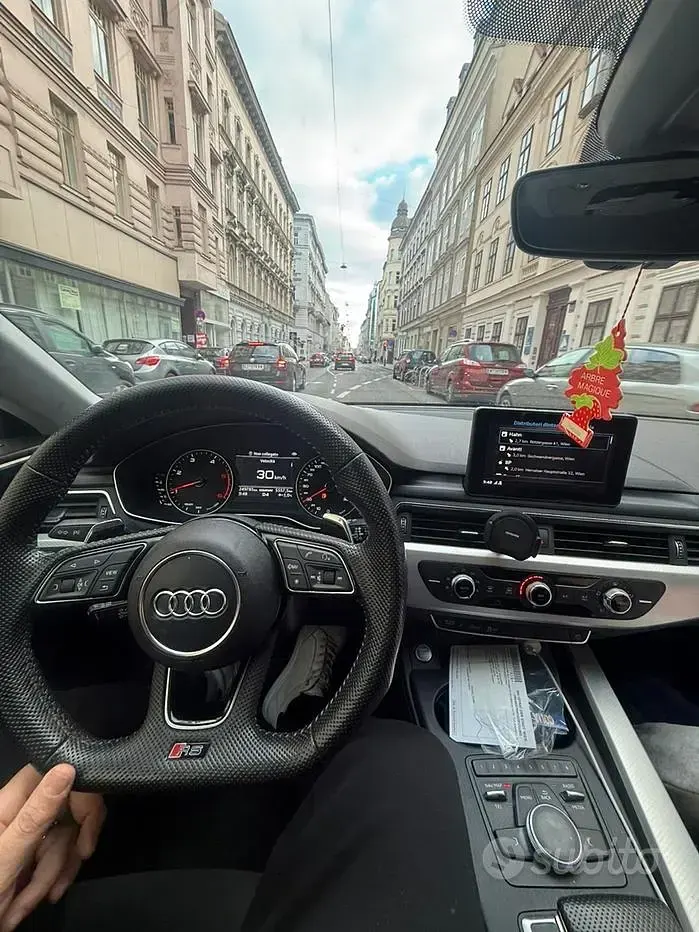 Usata Audi A5 S-Line 190 CV (139 kW) 2017 Nero Coupé