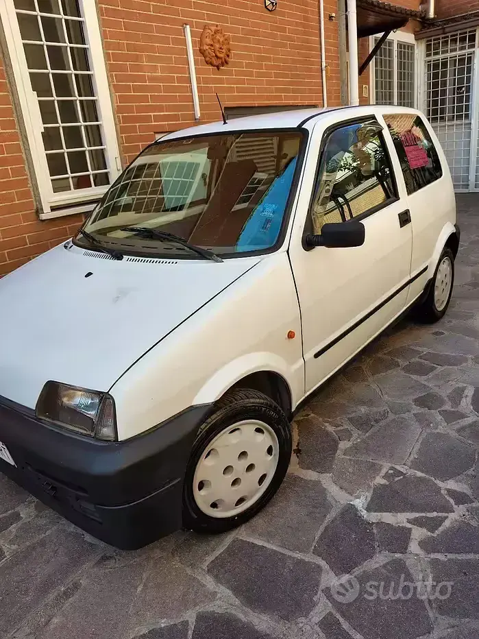 Usata Fiat Cinquecento 39 CV (28 kW) 1997 Bianco Utilitaria