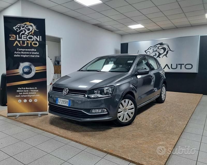 Usata VW Polo Comfortline 75 CV (55 kW) 2015 Grigio Berlina