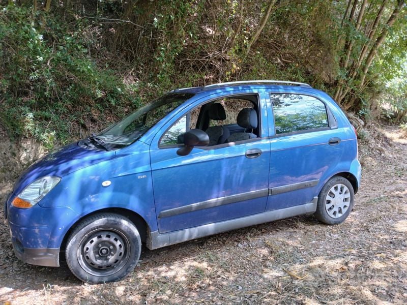 Usata Chevrolet Matiz 52 CV (38 kW) 2008 Blu Utilitaria