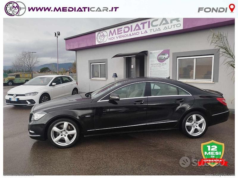 Usata Mercedes CLS250 204 CV (150 kW) 2012 Nero Berlina