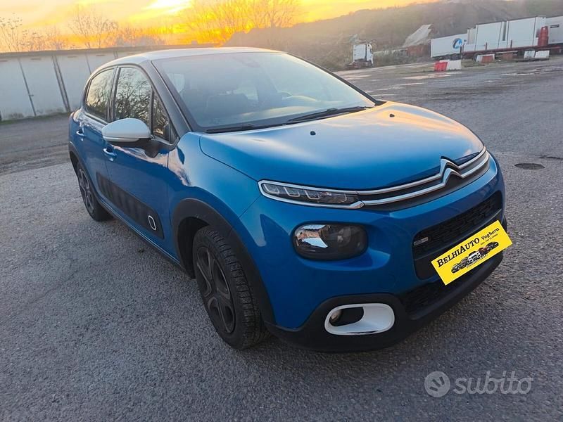 Blu Usata 2017 Citroën C3 Tre volumi | 6900 € (Ottimo prezzo) - Immagine 1/4