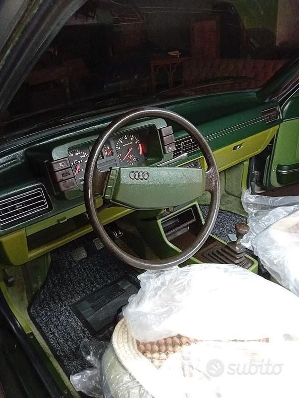 Usata Audi 80 85 CV (62 kW) 1980 Verde Berlina
