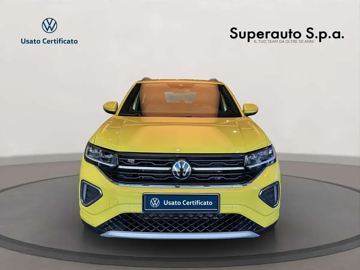 Nuova VW T-Cross R-line Plus 116 CV (85 kW) 2026 Giallo SUV