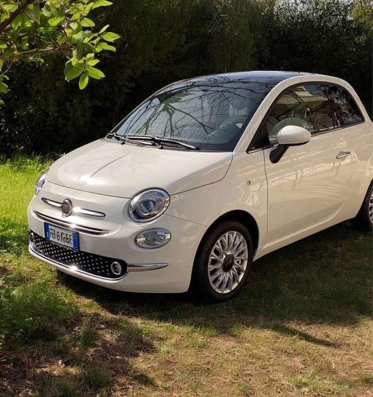 Usata Fiat 500 Lounge 69 CV (50 kW) 2019 Bianco Utilitaria