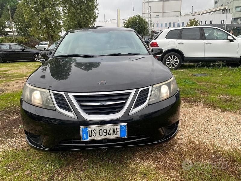 Usata Saab 9-3 Linear 150 CV (110 kW) 2008 Nero Berlina