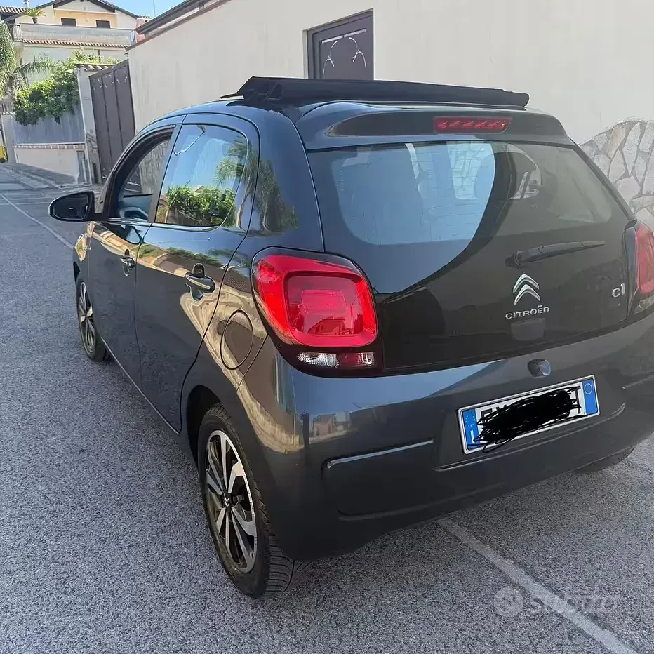 Usata Citroën C1 Shine 82 CV (60 kW) 2015 Grigio Utilitaria
