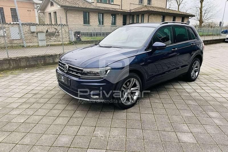 Usata VW Tiguan Advance 150 CV (110 kW) 2017 Blu SUV