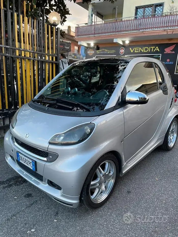 Usata Smart ForTwo Coupé Brabus Xclusive 98 CV (72 kW) 2008 Grigio Coupé