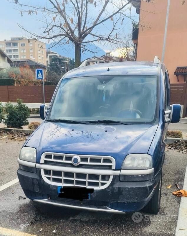Blu Usata 2003 Fiat Doblò Monovolume | 1500 € (Buon prezzo) - Immagine 1/4