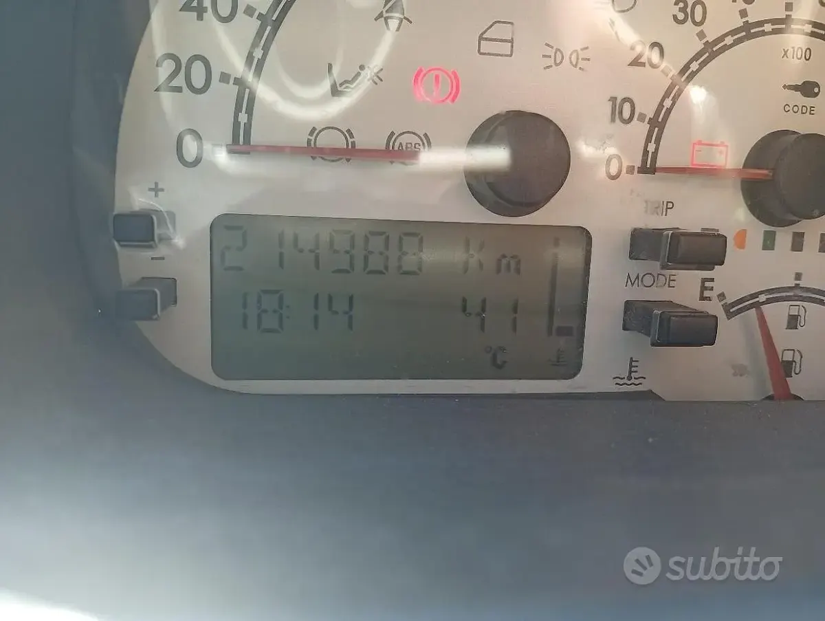 Usata Fiat Multipla 103 CV (75 kW) 2007 Grigio Monovolume