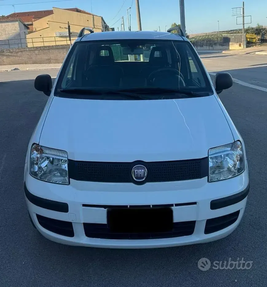 Usata Fiat Panda Classica 60 CV (44 kW) 2012 Bianco Utilitaria