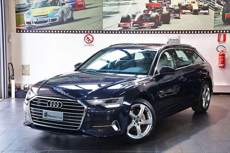 Blu/azzurro Usata 2022 Audi A6 Business Station wagon | 32.750 € (Super prezzo) - Immagine 1/4